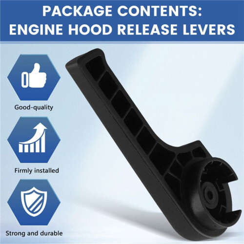1Pc Engine Hood Release Levers Handle Car Hood Control  Release LR002367 Car Accessories for 1