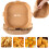 Airfryer wegwerppapier met handvat 50-pack Nature 20 cm 1