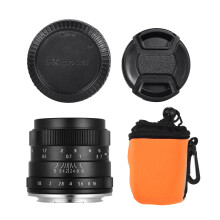 Andoer 50mm F1.8 APS-C systeemlens met meerlaagse coating, voor Fujifilm X-A1 X-A2 X-A5 X-A20 X-E1 X-E2 X-H1 X-M1 X-T1 X-T100 X-Pro1 FX-mount camera's
