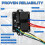 Digital Adjustable Thermostat Radiator Fan Temperature Controller -0444 6