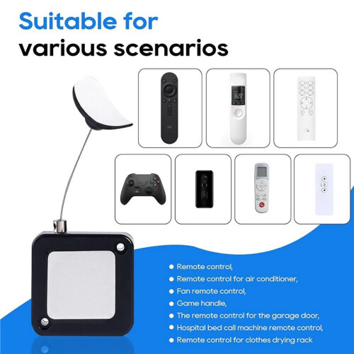 Retractable Remote Control Tether Lock: 6.2 Ft Upgraded Pulling Force Security Lanyard Lock with Adjustable Cable Leash 1