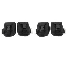 4X Scuba Diving Counter Weight Pocket Pouch with Quick Release Buckles Weight Pouch for Diving