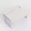 Chrome Square Battery Box Cover for  Dyna Low Glide FXS Super Glide FXR FX 3
