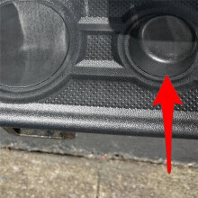 Car Rear Bumper Dome Cap Cover PT228-34000-BK PT22834000BK for Tacoma 2005-2015 Tundra 2000-2006
