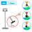 400pcs 1.5mm Floor Wall Replace Steel Needle Nails for Tile Leveling System Ceramic Leveler Construction Tools 5