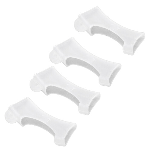 4Pcs Soft Silicone Hearing Aid Protective Covers for Seniors 2