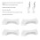 4Pcs Soft Silicone Hearing Aid Protective Covers for Seniors 8