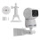 Security Camera Wall Mount Bracket, 360 Adjustable Weatherproof Holder for Indoor Outdoor Use 3