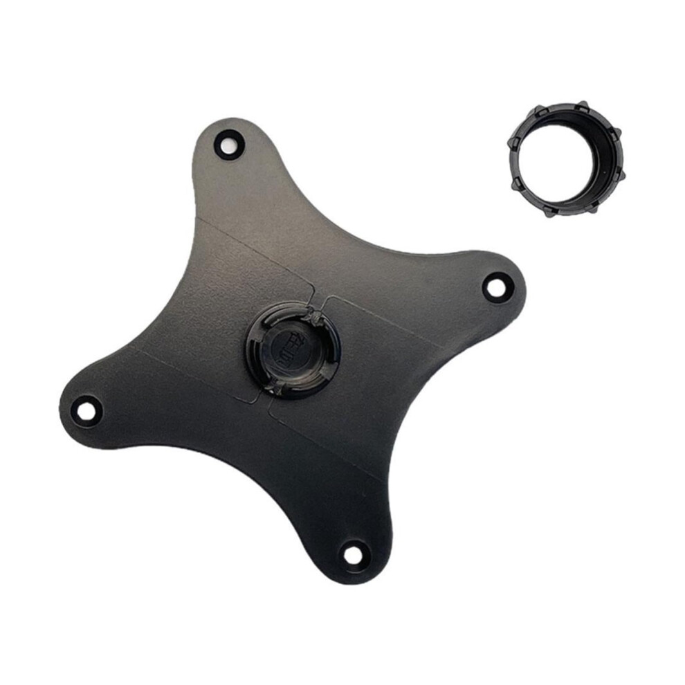 Vesa 75Mm Monitor Stand With Adjustable Ball Head Tv Wall Mount Bracket Stable Support Black 9092120541465