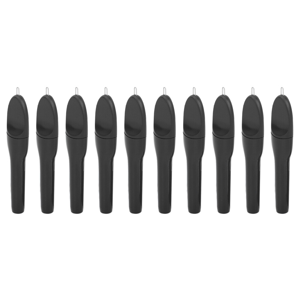 10pcs Hearing Aid Cleaner Brush Kit with Magnet, U-Shaped Needle and Wax Loop