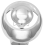 Beliani Table Lamp SENETTE Metal Silver 5