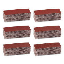 120 Delar 800 Grit Micro-Detail Sander Paper Kit 3,5 X 1,2 Tum Kardborreband, Refill för Detaljslip, Efterbehandling