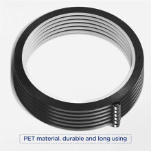6 Rolls 1/8 Whiteboard Tape - Thin Dry Erase Tape for Art, Charts & Whiteboards - Pinstripe Paper-Tape,108 Feet Per Roll