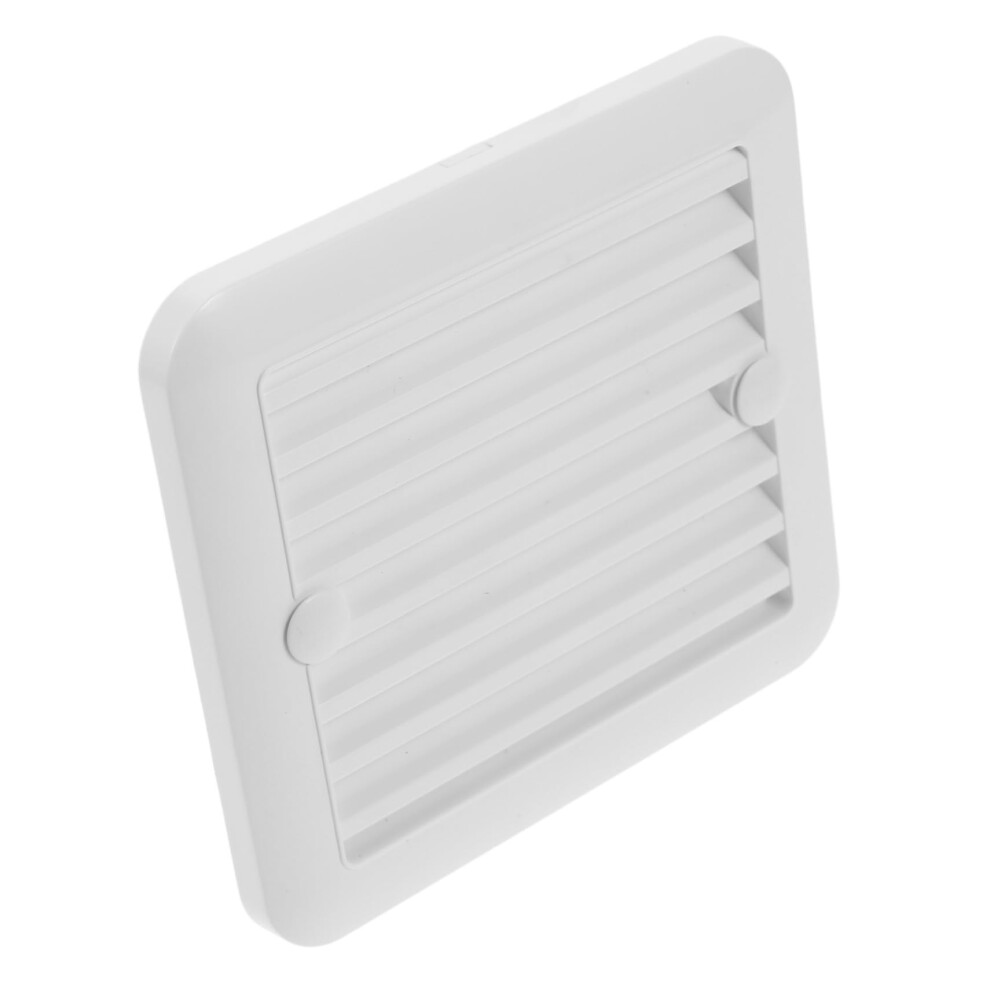 Rv Louvered Vent Cover Replacement Â Durable Lightweight Build, Efficient Airflow For Trailers Campers White 9330225942238