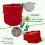 5 Pack 5-Gallon Filter Bag, Storage Bags with Filter Screen Reusable Brew Bag with Adjustable Drawstring Fine Mesh Bag 2