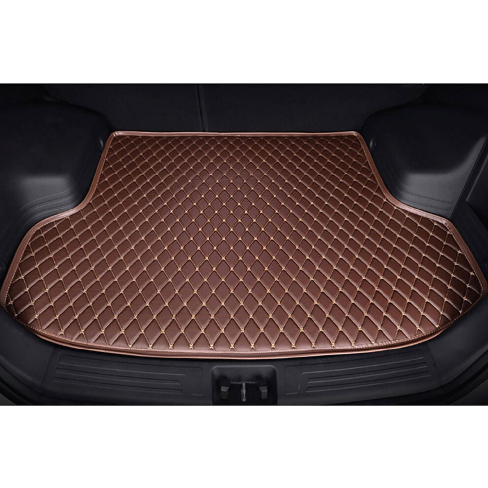 Waterproof Leather Car Boot Liner For Audi Q2 20172021 Upper Floor, Nonslip Antiscratch Trunk Mat With Raised Edge Spill Guard 9073542674900