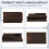 Entryway Mail Envelope Organizer with 4 Key Hooks Wall Mounted, Rustic Wood Mail Holder Shelf with Key Hooks for Wall 5