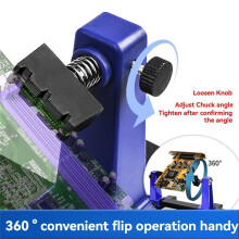 0-300MM Adjustable PCB Holder 360 Rotation Printed Circuit Board Jig Soldering Assembly Stand Clamp Phone Repair Tools