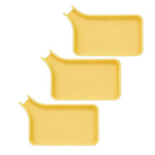 Compact Plastic Organizer Tray Perfect For Beads Nails-Yellow