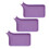 Plastic Compartment Tray Container Designed For Storing-Purple 1