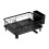 Porte-outils de cuisine noir moderne doté d'une conception-Noir 1