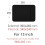 13" Laptop Sleeve Case Shockproof Black Bag 6