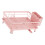 Flexible Kitchen Dish Drainer Rack Featuring whirling-Pink 1