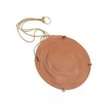 Pflanze hängen Blumentopf Halter Balkon Ornament-Khaki S