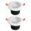 2PCS ABS Air Grilles With Adjustable Louvers For Better-rotate 1