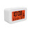 Practical LCD Alarm Clock with Calendar and Convenient-White 1