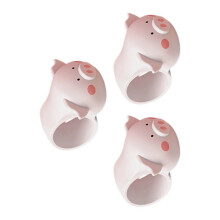 La protection de poignée de porte en Silicone élastique de-Blanc