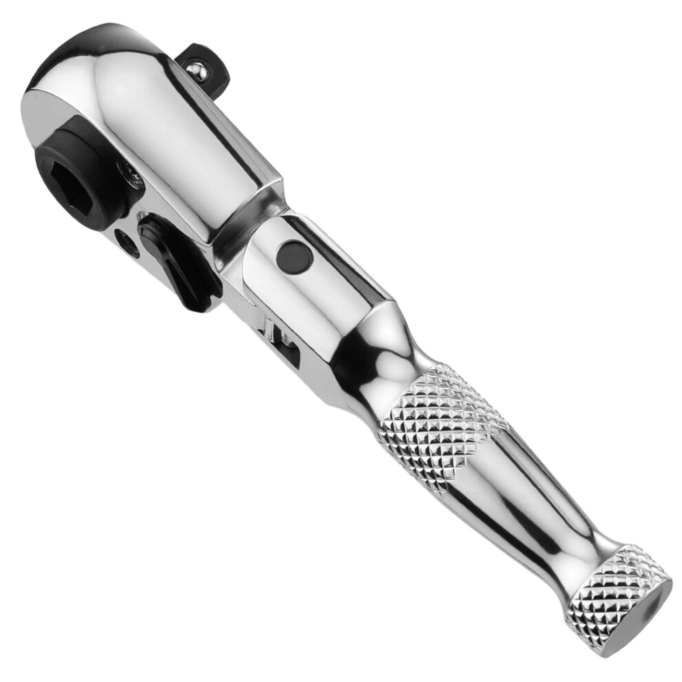 Short Handle 1/4Inch Ratcheting Wrench With Alloy Construction 7696001622131