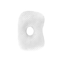 Soft Polyester Fiber Pillow With Ear Space Feature For-White