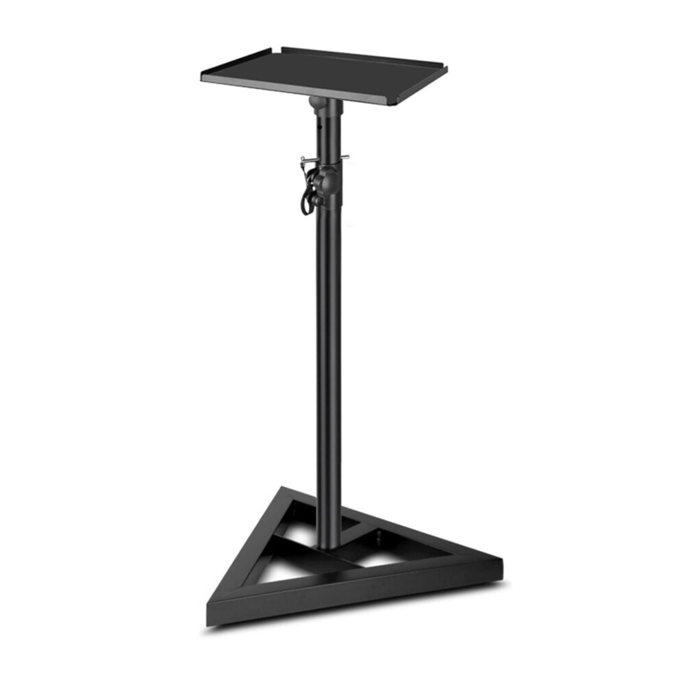 Universal Compact Speaker Stand with Adjustable HiFi Audio Tripod Bracket for Monitors Color 1
