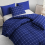 (Single, Blue) Premium Microfiber Duvet Cover Set 6