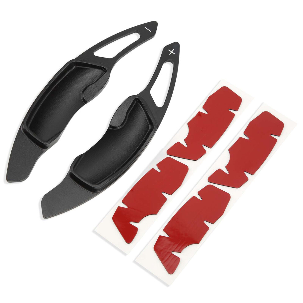 Aluminium Paddle Shifter Extension For Subaru Impreza Wrx Outback Legacy Black 8721390336358