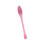 Double Side Pet Toothbrush Flexible Handle Teeth Cleaning-Pink 1
