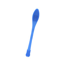 Double Side Pet Toothbrush Flexible Handle Teeth Cleaning-Blue
