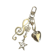 Phone Charm Musical Note And Star Pendant For-door buckle