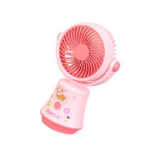 Portable Handheld Desk Fan Rechargeable Personally Cooling-Pink