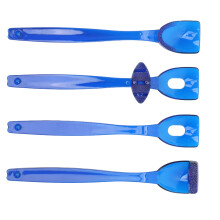 4 Stück Blau Zunge & Lippenmuskeltrainer, 16 cm mündlicher Übungstrainer für ab 8 Jahre