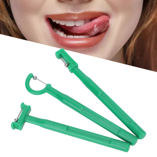 3pcs Tongue Exercise Set for Flexibility & Oral Strength, Sizes