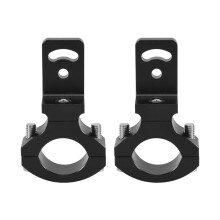 2 STÜCKE Universal Lenker 22 25Mm 7/8 Zoll Motorrad Scheinwerfer Halterung Scheinwerfer Halter Rohrschelle für Cafe Racer Chopper