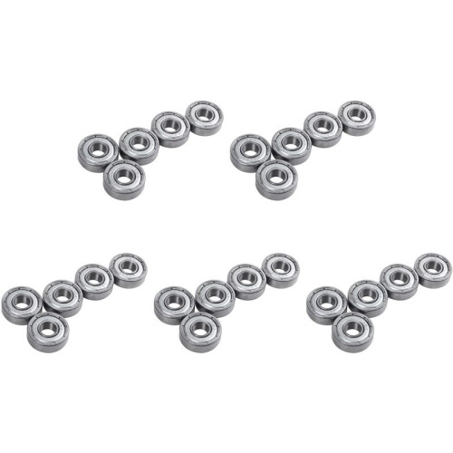 607Z 7 x 19 x 6mm Double Shielded Deep   Bearings 25 Pcs