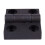 5pcs 63mm x 50mm Cabinet Plastic Hinge Door Hinges Hinge Black 8