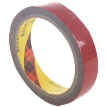 8Stück  Starke Dauerhafte Doppelseitige Super Klebrige Schaum-Bandrolle für Fahrzeug-Auto, Rotes 20mm x