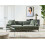 Beliani Sofa 3 Seater MATILA Fabric Green 3