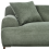 Beliani Sofa 3 Seater MATILA Fabric Green 2