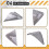 Modified Motorcycle PC Front Left Right Side Leg Guard Legshield Deflectors Wind Cover For- PCX 125 150 2018-2020 7