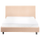 Beliani Bed Boucle ALBI 120 x 200 cm (EU Small Double) Beige 6